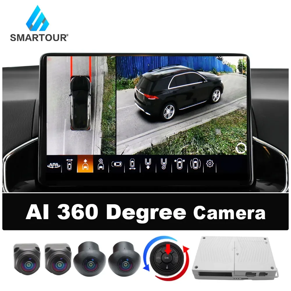 Rear Camera For Car - スマートツアー 1080P AHD 4K 3D 360度車載カメラシステム
