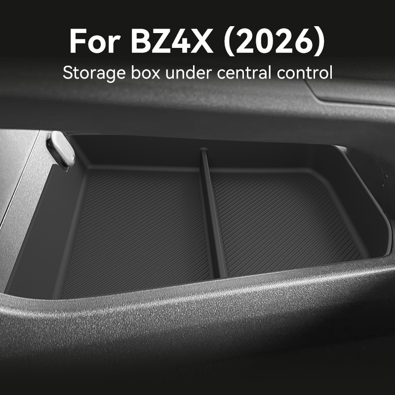 Car Accessories Essentials - トヨタ BZ4X 2026 RHD センターコンソール下部収納ボックス滑り止め TPE