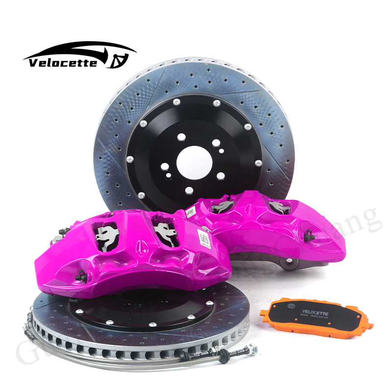Car Accessories Inside - 車外装アクセサリー フロントブレーキキャリパー 8N 10ピストン サイドディスクブレーキキャリパーアセンブリ キャリパーカバー