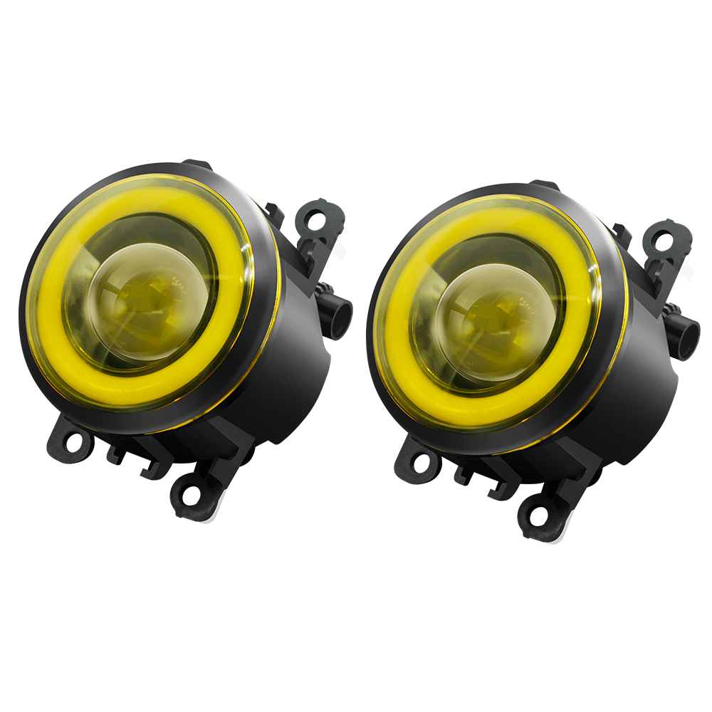 エンジェルアイとエンジェルアイを備えたハイブフォグライト,車 - Car Accessories Xcent のレビューと価格