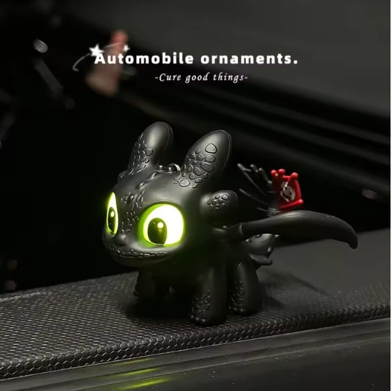 本物のかわいい光る歯のない車内装飾品、ナイトフューリーウィン - Car Accessories Inside のレビューと価格