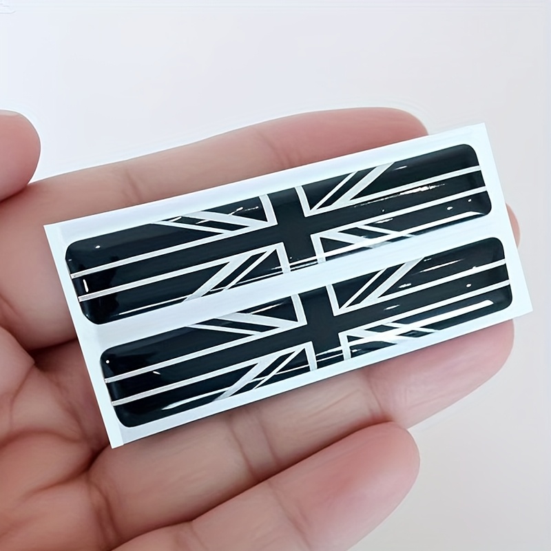 2 個小さな英国英国旗車のステッカーエンブレムデカール大不列 - Car Accessories Uk のレビューと価格