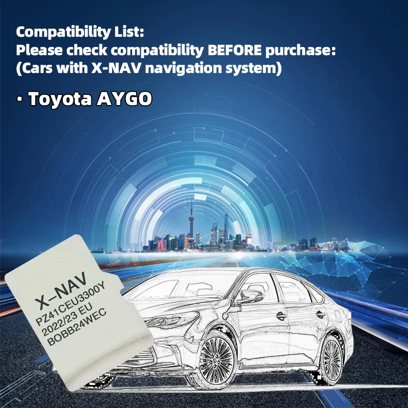 トヨタ AYGO 2023 ナビゲーション TF カード X - Car Accessories Uk のレビューと価格
