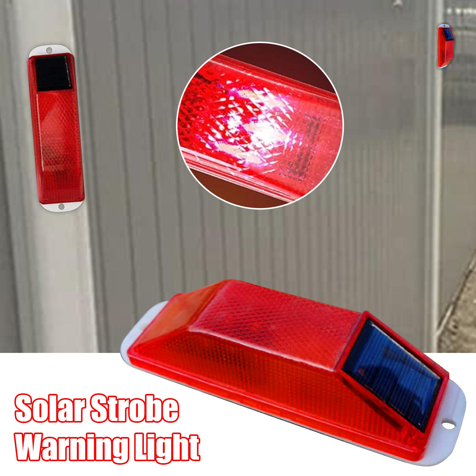 LED ソーラーストロボ警告ランプソーラー夜間運転交通安全注 - Car Accessories For Night Driving のレビューと価格