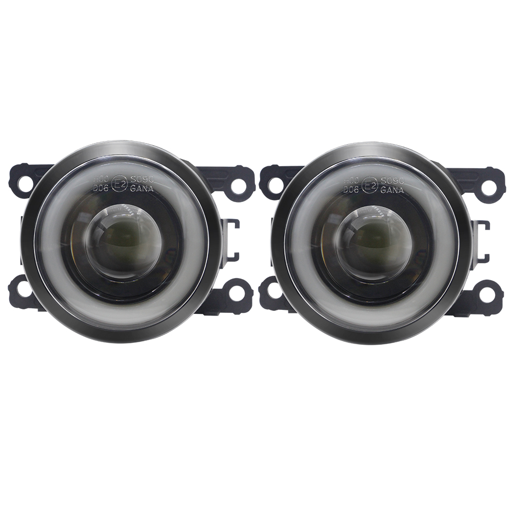 2 × エンジェルアイフォグライトデイライトプジョーリフター - Car Accessories Xcent のレビューと価格