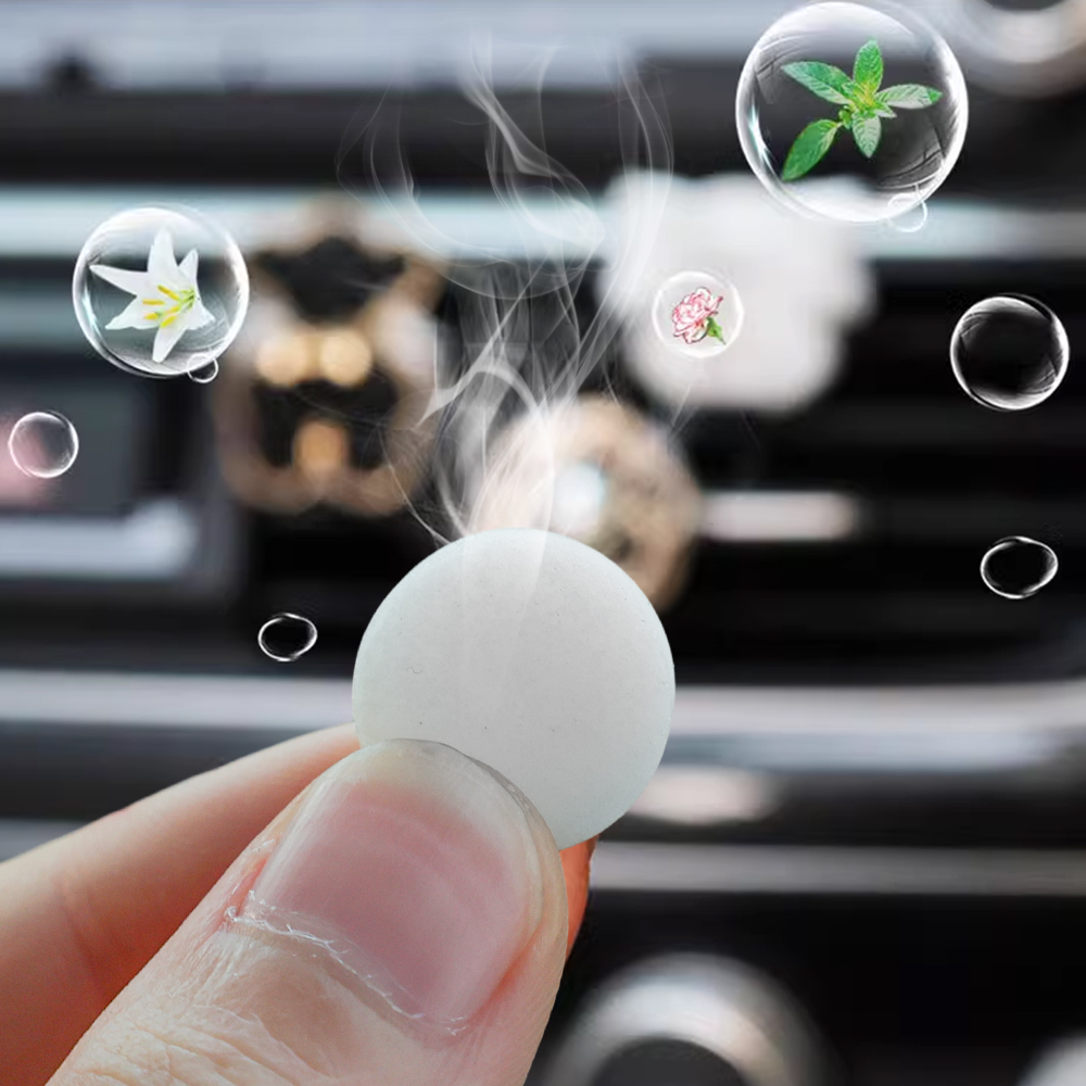 エアフレッシュナータブレット詰め替え用固形香水アロマセラピー - Car Fragrance Diffuser のレビューと価格