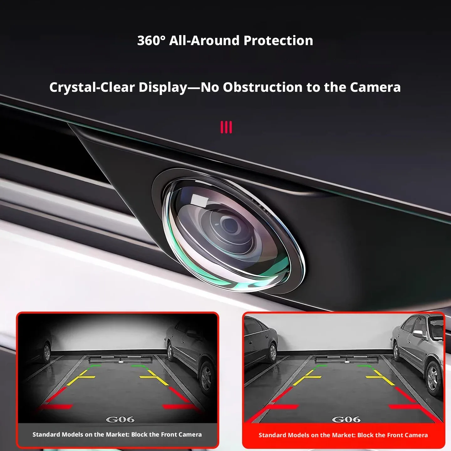 車の前後カメラ保護カバー、雨、砂、石の衝突保護カバー、後退時 - Rear Camera For Car のレビューと価格