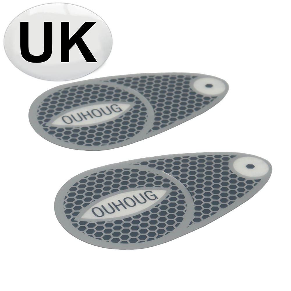 英国製反射性カーステッカー ユニバーサルヘッドライトビームデ - Car Accessories Uk のレビューと価格