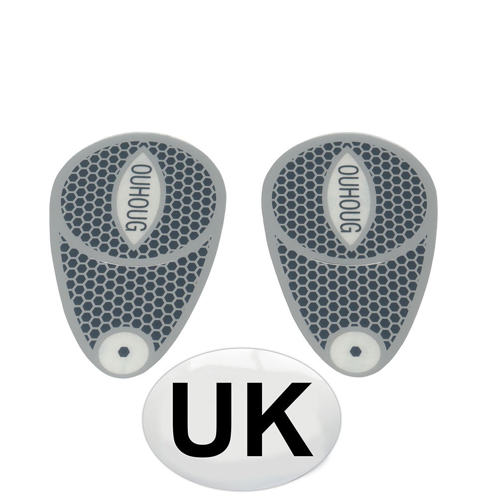 英国製反射性カーステッカー ユニバーサルヘッドライトビームデ - Car Accessories Uk のレビューと価格