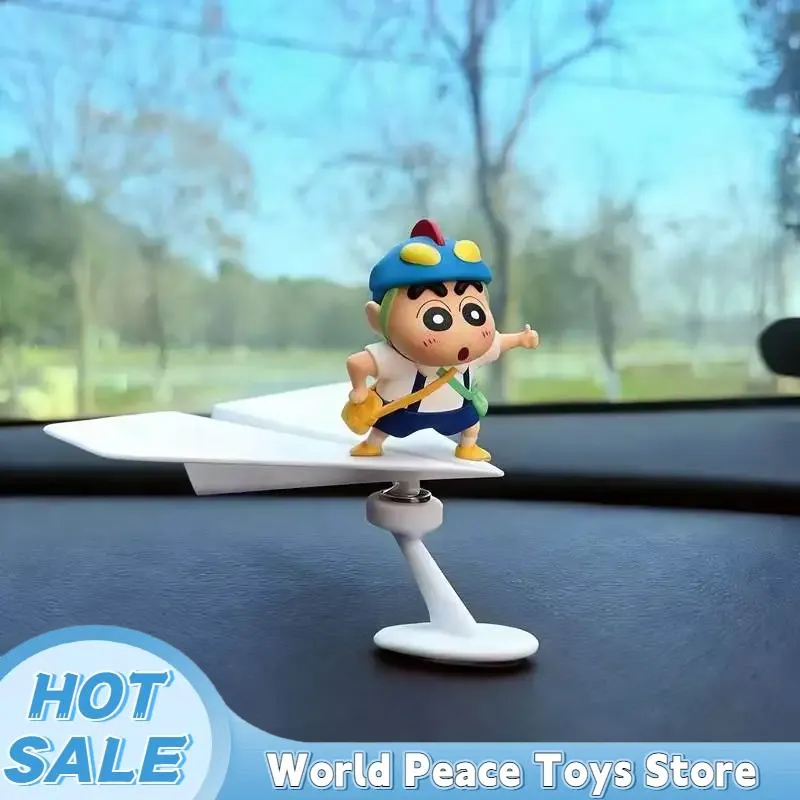 回転航空機クレヨンしんちゃん車のダッシュボード装飾品自動車イ - Car Accessories Inside のレビューと価格