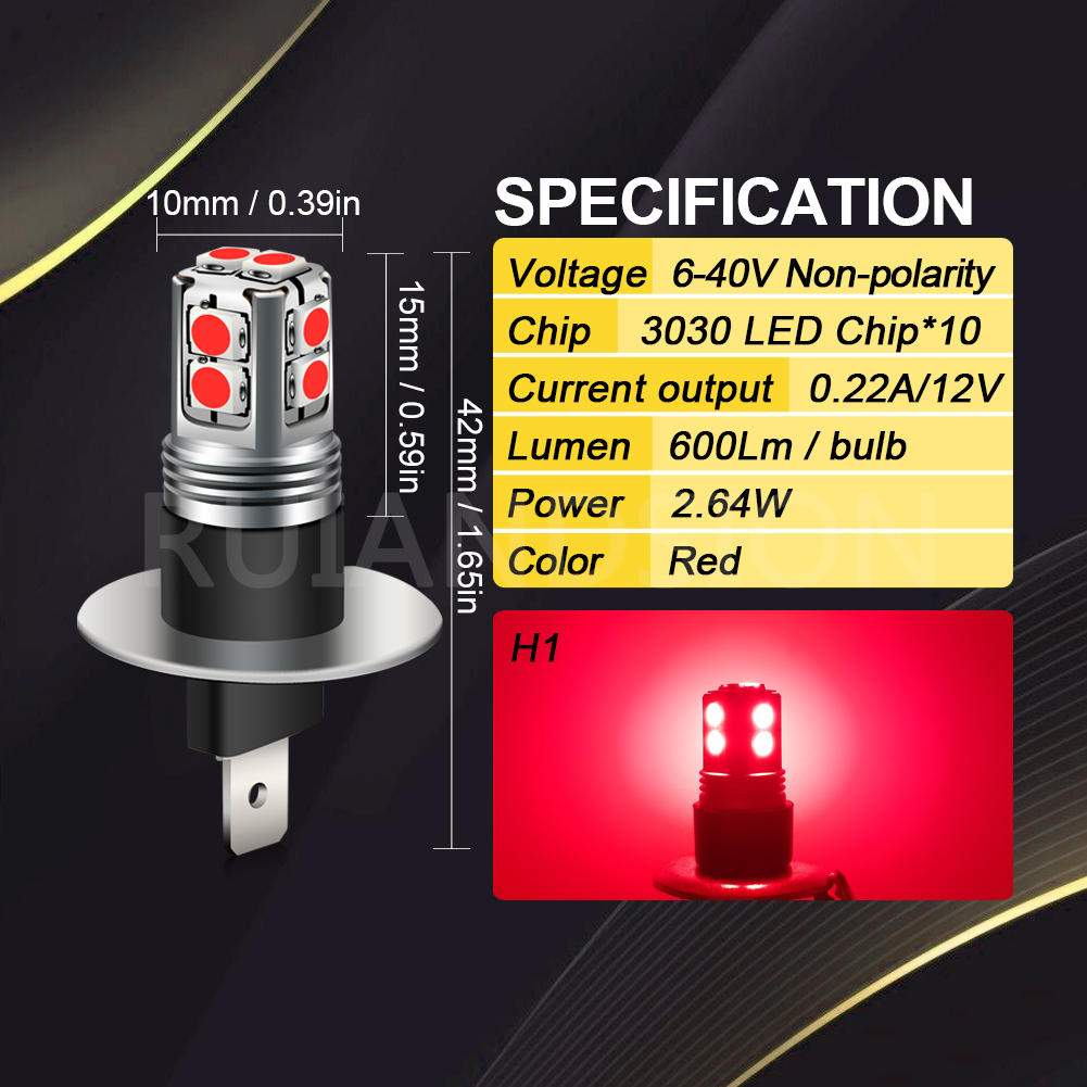 6-40V H1 H3 超高輝度LED CANBUS電球 3 - Car Accessories Xcent のレビューと価格
