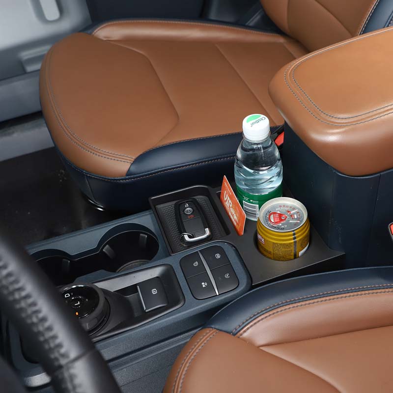 カーセンターコンソール収納ボックスカップホルダーオーガナイザ - Car Accessories Essentials のレビューと価格