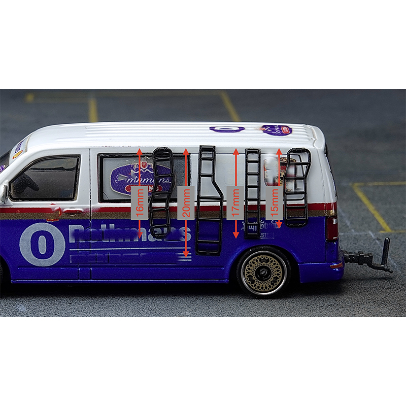 PuffStudio 1/64 オフロード車用はしご、サイド - Car Accessories Inside のレビューと価格