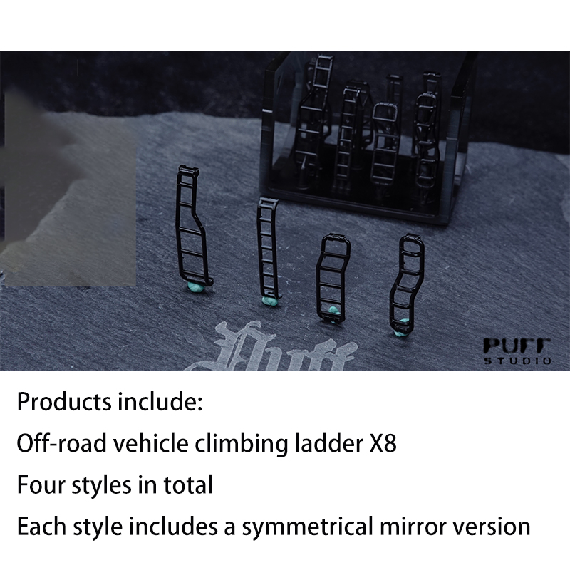PuffStudio 1/64 オフロード車用はしご、サイド - Car Accessories Inside のレビューと価格
