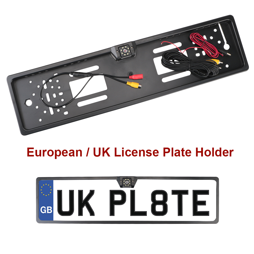 12V 車のリアビューカメラ 4/8 LED ヨーロッパ英国 - Car Accessories Uk のレビューと価格